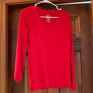 V-Neck Long Sleeve